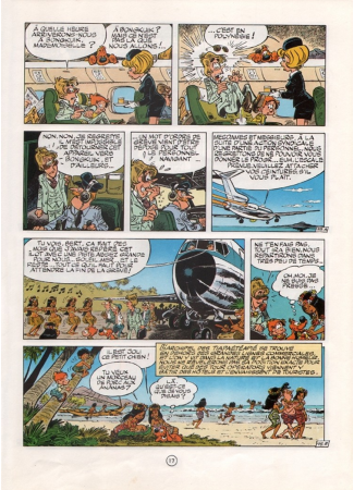 Boule et Bill 19 Globe Trotters édition Originale 1982