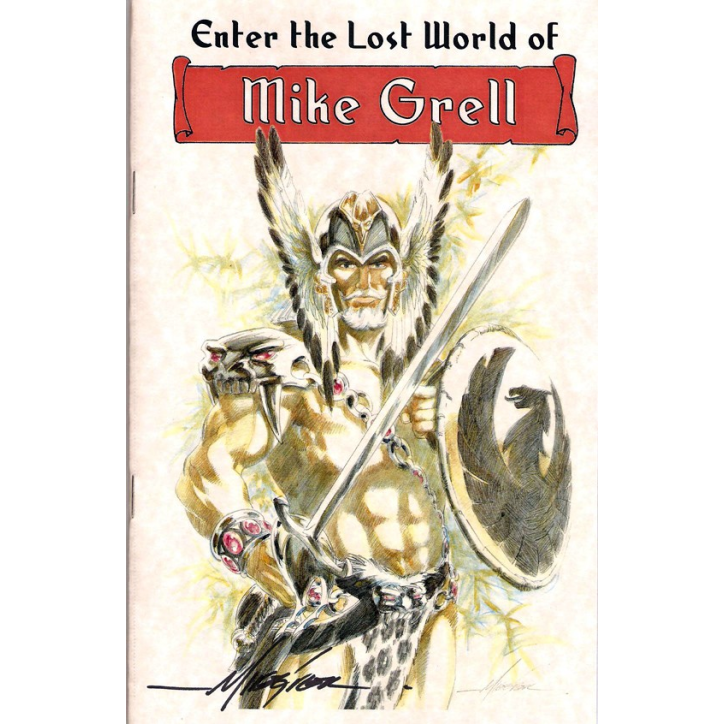 Sketchbook - Mike Grell - Signé - Image