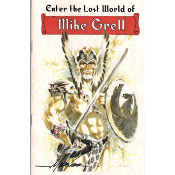 Sketchbook - Mike Grell - Signé - Image