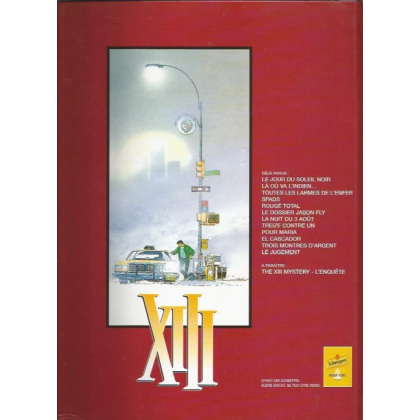 XIII 12 Le jugement Édition limitée Schweppes.