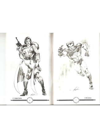 Sketchbook - Mike Grell - Signé