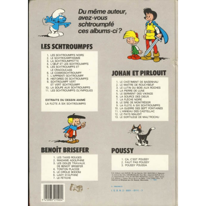 Les schtroumpfs 4 L'œuf et les Schtroumpfs