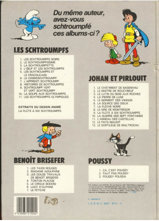 Les schtroumpfs 4 L'œuf et les Schtroumpfs