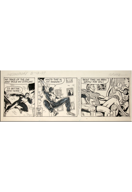 Spider-Man Stan Lee / Larry Lieber 2-12-(97?)