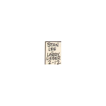 Spider-Man Stan Lee / Larry Lieber 2-12-(97?) - Image