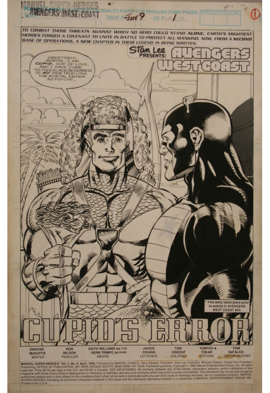 Vengeurs de la côte ouest N°9 Splash page 1 Vengeurs de la côte ouest N°9 Splash page 1