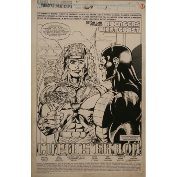 Vengeurs de la côte ouest N°9 Splash page 1 - Image