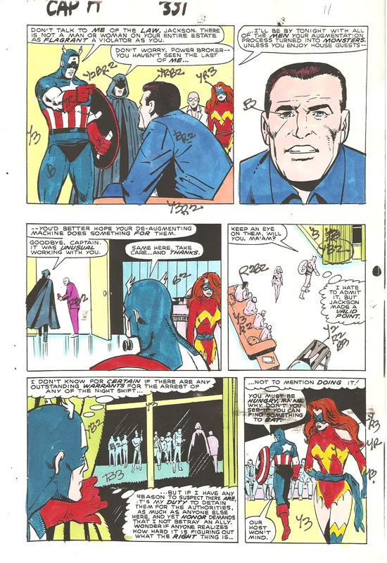 Captain America 331 page 24 Captain America 331 page 24