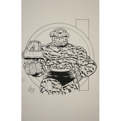 Les 4 Fantastiques : La chose 28x42 - Image