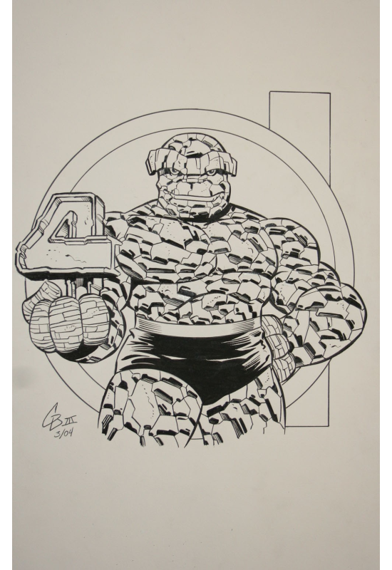 Les 4 Fantastiques : La chose 28x42