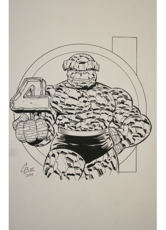 Les 4 Fantastiques : La chose 28x42 - Image