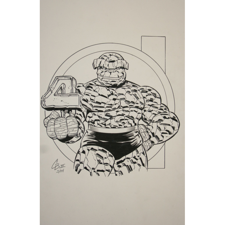 Les 4 Fantastiques : La chose 28x42 - Image