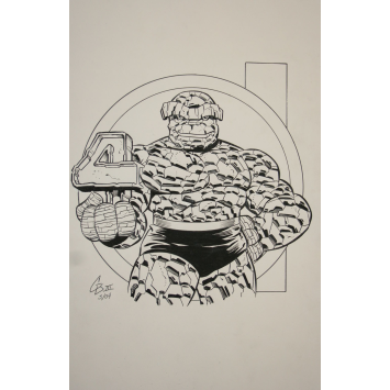 Les 4 Fantastiques : La chose 28x42 - Image